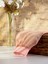 Bej Lastikli Banyo Duş Kesesi Peeling Eldiveni %100 Floş Ipek Hassas Ciltler Için 3
