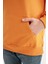 Comfort Regular Fit Rahat Kalıp Kapüşonlu Kanguru Cepli Basic Düz Sweatshirt B4446AX24SP 9