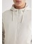 Regular Fit Kapüşonlu İçi Yumuşak Tüylü Cepli Basic Düz Fermuarlı Sweatshirt X8331AZ24SP 9