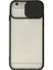 iPhone 6 Plus Kılıf Palm Buzlu Kamera Sürgülü Silikon - Siyah - CPT108507-3067 1
