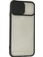 iPhone 6 Plus Kılıf Palm Buzlu Kamera Sürgülü Silikon - Siyah - CPT108507-3067 3