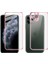Iphone 11 Pro Max Metal Çerçeve Ön Arka 3D Full Tempered Cam KORUYUCU-(1903) - CPT106937-7431 3