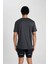 DeFactoFit Slim Fit Bisiklet Yaka Baskılı Kısa Kollu Sporcu Tişört X6142AZ24SP 6