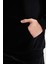 Comfort Regular Fit Rahat Kalıp Kapüşonlu Kanguru Cepli Basic Düz Sweatshirt B4446AX24SP 9