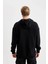Comfort Regular Fit Rahat Kalıp Kapüşonlu Kanguru Cepli Basic Düz Sweatshirt B4446AX24SP 10