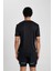 Fit Slim Fit Dar Kesim Bisiklet Yaka Baskılı Kısa Kollu Sporcu Tişört X6142AZ24SP 9