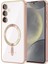Samsung Galaxy S23 Kılıf Kross Magneticsafe Kapak - Rose - CPT102559-9796 1