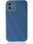 iPhone 12 Kılıf Glass Kapak - Mavi - CPT106917-6845 1