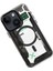 iPhone 15 Future Armor Magsafe Kapak - Black Samurai 2