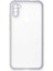 Samsung Galaxy A11 Kılıf Miami Şeffaf Silikon - Lila - CPT101748-1193 2