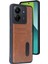 Xiaomi Redmi 13C Kılıf Sara Kartvizitli Deri Kılıf - Taba - CPT103546-2001 1