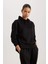 Fit Standart Fit Kapüşonlu Baskılı Skuba Dalgıç Kumaş Sporcu Sweatshirt B4667AX24SP 10