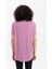 Fit Oversize Modal Bisiklet Yaka Sporcu Kısa Kollu Tişört B5536AX24SP 8