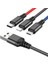 Hoco X76 3in1 Type-C + iPhone Lightning + Micro USB 2A Şarj KABLOSU-(1903) - CPT108123-8489 1