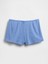 Kadın Mavi Pointelle Pj Şortları 2