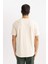 %100 Pamuk New Regular Fit Bisiklet Yaka Basic Düz Kısa Kollu Tişört V7699AZ24SP 6