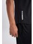 Fit Slim Fit Dar Kesim Bisiklet Yaka Baskılı Sporcu Kısa Kollu Tişört V2887AZ24SP 6