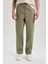 Gabardin Pantolon Baggy Fit Düz Paça Cepli B3664AX23AU 1
