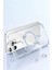 Apple iPhone 15 Pro Move Taşlı Magsafe Kapak - Natural Grey 3