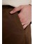 Gabardin Pantolon Baggy Fit Düz Paça Cepli B3664AX23AU 8