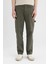 Yazlık Gabardin Pantolon Straight Fit Bol Rahat Kesim Cepli Düz Paça B4089AX24SP 6