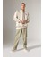 Gabardin Pantolon Baggy Fit Düz Paça Cepli B3664AX23AU 4
