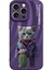 iPhone 14 Pro Kılıf Crew Desenli Kapak - Kedi - CPT105223-9366 1