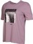 Calvina S/S Tee Yuvarlak Yaka Kısa Kollu Baskılı Mor Kadın Tişört 1