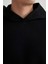 Oversize Geniş Kalıp Kapüşonlu Kapitone Sweatshirt B6492AX24SP 7