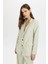 Loose Fit Kruvaze Yaka Düğmeli Blazer Ceket Z8276AZ24SM 8