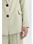 Loose Fit Kruvaze Yaka Düğmeli Blazer Ceket Z8276AZ24SM 9