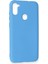 Samsung Galaxy A11 Kılıf Nano Içi Kadife Silikon - Mavi - CPT104598-5090 2