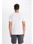 %100 Pamuk New Regular Fit Bisiklet Yaka Basic Düz Kısa Kollu Tişört V7699AZ24SP 9