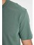 %100 Pamuk New Regular Fit Bisiklet Yaka Basic Düz Kısa Kollu Tişört V7699AZ24SP 9