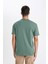 %100 Pamuk New Regular Fit Bisiklet Yaka Basic Düz Kısa Kollu Tişört V7699AZ24SP 10
