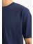 %100 Pamuk New Regular Fit Bisiklet Yaka Basic Düz Kısa Kollu Tişört V7699AZ24SP 9