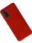 Samsung Galaxy S20 Kılıf Nano Içi Kadife Silikon - Kırmızı - CPT108062-7343 2