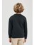 Erkek Çocuk Bisiklet Yaka Yıkamalı Soluk Efektli Sweatshirt B7976A823CW 10