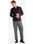 Pantolon Relax Fit Beli Bağcıklı Cepli Basic Düz Düz Paça B7336AX23WN 6
