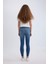 Rebeca Skinny Fit Normal Bel Dar Paça Uzun Jean Pantolon B6506AX24SP 8