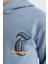 Erkek Çocuk Baskılı Kapüşonlu Kalın Sweatshirt B6313A823CW 9