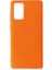 Samsung Galaxy Note 20 Kılıf Nano Içi Kadife Silikon - Turuncu - CPT106379-1975 1