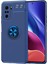 Xiaomi Poco F3 Kılıf Range Yüzüklü Silikon - Mavi - CPT102709-1481 1