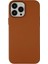 iPhone 13 Pro Kılıf Asya Deri Silikon - Kahverengi - CPT109983-1718 1