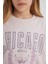 Kız Çocuk NBA Chicago Bulls Oversize Geniş Kalıp Bisiklet Yaka Sweatshirt C0802A824SP 8