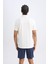 DeFactoFit Standart Fit Baskılı Sporcu Polo Ağır Kumaş Kısa Kollu Tişört C0416AX24SM 6