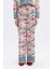 x Lug Von Siga Poplin Pantolon Wide Leg Geniş Paça Desenli Normal Bel C1133AX24SM 1