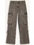 Wide Leg Kargo Yüksek Bel Geniş Bol Paça Uzun Jean Pantolon C1145AX24SP 8