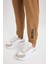 Fit Dokuma Sporcu Jogger Eşofman Altı Slim Fit Dar Kesim Çift Cepli C1212AX24SP 6
