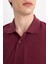 Regular Fit Polo Yaka Kısa Kollu Basic Düz Pike Kumaş Tişört C1293AX24SP 7